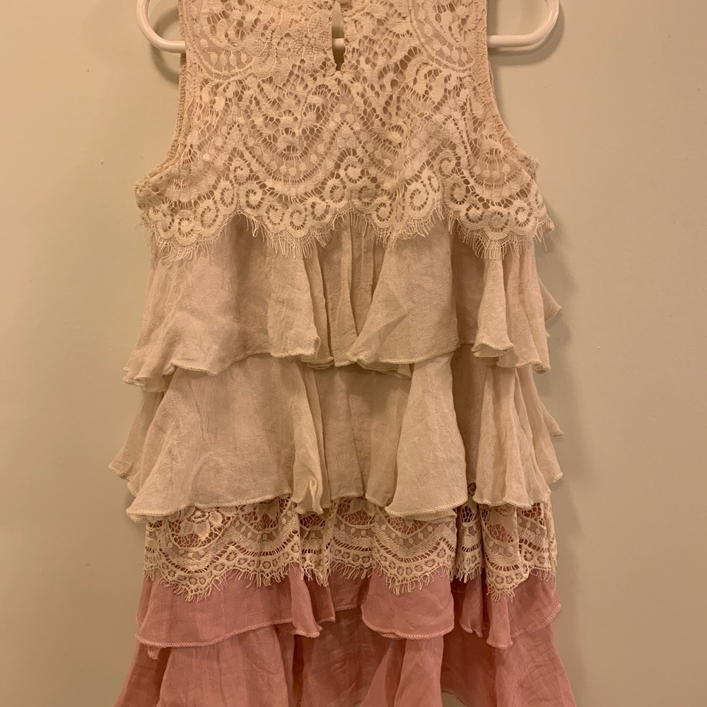 Girls Ruffle Dress - Picture 2 of 3